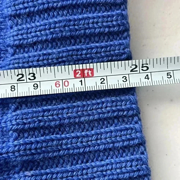 Vintage CEAU‎ MAR Sz M Wool Angora Pullover Sweater USA Made Snowflakes Winter - Picture 16 of 16